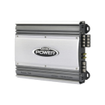 Jensen POWER760 Ενισχυτής Σκάφους Marine 4x60W / 2x155W (4Ω) (Τεμάχιο) - OEM