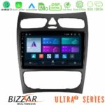 Bizzar Ultra Series Mercedes CLK Class W209 2000-2004 8core Android13 8+128GB Navigation Multimedia Tablet 9"