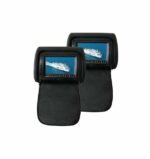 7" Προσκέφαλο DVD/USB player σε Μαύρο Χρώμα με φερμουάρ (τεμάχιο) - Image 2