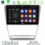 Clarion GL700 Lite Series 8Core Android11 2+32GB Skoda Octavia 5 Navigation Multimedia Tablet 10" Με Carplay & Android Auto