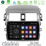 Clarion GL700 Lite Series 8Core Android11 2+32GB Toyota Corolla 2008-2010 Navigation Multimedia Tablet 9" Με Carplay & Android Auto