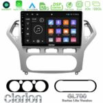 Clarion GL700 Lite Series 8Core Android11 6+128GB Ford Mondeo 2007-2010 AUTO A/C Navigation Multimedia Tablet 9" Με Carplay & Android Auto