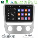 Clarion GL700 Lite Series 8Core Android11 6+128GB VW Scirocco 2008-2014 Navigation Multimedia Tablet 9" Με Carplay & Android Auto
