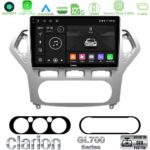 Clarion GL700 Series 8Core Android11 4+64GB Ford Mondeo 2007-2010 AUTO A/C Navigation Multimedia Tablet 9" Με Carplay & Android Auto