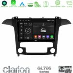Clarion GL700 Series 8Core Android11 4+64GB Ford S-Max 2006-2012 Navigation Multimedia Tablet 9" Με Carplay & Android Auto