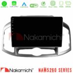 Nakamichi NAM5260 Series 4Core Android12 4+64GB Chevrolet Captiva 2012-2016 Navigation Multimedia Tablet 9" Με Carplay & Android Auto