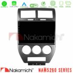 Nakamichi NAM5260 Series 4Core Android12 4+64GB Jeep Compass/Patriot 2007-2008 Navigation Multimedia Tablet 10" Με Carplay & Android Auto
