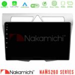 Nakamichi NAM5260 Series 4Core Android12 4+64GB Kia Picanto Navigation Multimedia Tablet 9" Με Carplay & Android Auto