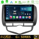 Bizzar G+ Series Honda Jazz 2002-2008 (Auto A/C) 8core Android12 6+128GB Navigation Multimedia Tablet 9"