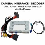 DIGITAL IQ LR 9845 Cl for LAND ROVER mod. 2018-2020 (CAMERA INTERFACE for Dual Screen (Rear View Model) )