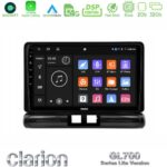 Clarion GL700 Lite Series 8Core Android11 2+32GB Citroen C3 2016-> Navigation Multimedia Tablet 9" Με Carplay & Android Auto