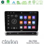 Clarion GL700 Lite Series 8Core Android11 2+32GB Citroen C3 2016-> Navigation Multimedia Tablet 9" Με Carplay & Android Auto