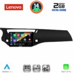 LENOVO LVF 5092BL_CPA (9inc) MULTIMEDIA TABLET for CITROEN C3 - DS3 mod. 2009-2016 (BLACK) - Image 2
