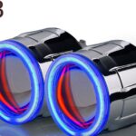 BI-XENON PROJECTOR HI LOW AND ANGEL EYES. ( LENS LIGHT ) 2.8'' inches ...........350% ΠΕΡΙΣΣΟΤΕΡΟ ΦΩΤΙΣΜΟ . 184 ΕΥΡΩ ΤΟ SET.