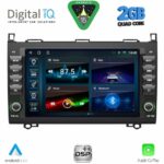 DIGITAL IQ BLD 068_CPA (8" DECK) MULTIMEDIA SYSTEM for MERCEDES A – B – SPRINTER – VITO – VIANO mod. 2004-2020