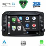DIGITAL IQ BLD 271_CPA (7" DECK) MULTIMEDIA SYSTEM for MERCEDES C (W203) mod. 1999-2004 - Image 2