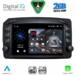 DIGITAL IQ BLF 371_CPA (7" DECK) MULTIMEDIA SYSTEM for MERCEDES C (W203) - CLK (W209) mod. 1999-2004