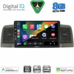 DIGITAL IQ BXF 18712GR_CPAA (9inc) MULTIMEDIA TABLET for TOYOTA COROLLA mod. 2001-2006 (GREY) - Image 2