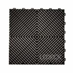 DIGITAL IQ PLASTIC FLOOR TILES (BLACK)