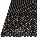 DIGITAL IQ PLASTIC FLOOR TILES (BLACK) - Image 4