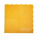 DIGITAL IQ PLASTIC FLOOR TILES (YELLOW)