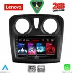 LENOVO LVD 2108_CPA (9inc) MULTIMEDIA TABLET for DACIA LOGAN – SANDERO mod. 2012-2019