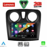 LENOVO LVD 2108_CPA (9inc) MULTIMEDIA TABLET for DACIA LOGAN – SANDERO mod. 2012-2019 - Image 2