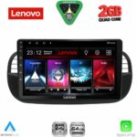 LENOVO LVD 2130BL_CPA (9inc) MULTIMEDIA TABLET for FIAT 500 mod. 2007-2015 (BLACK)