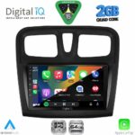 DIGITAL IQ RSD 1108SQ_CPA (9inc) MULTIMEDIA TABLET for DACIA LOGAN – SANDERO mod. 2012-2019 - Image 2