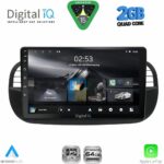 DIGITAL IQ RSD 1130BL_CPA (9inc) MULTIMEDIA TABLET for FIAT 500 mod. 2007-2015 (BLACK)