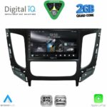 DIGITAL IQ RSD 1437_CPA CLIMA (9inc) MULTIMEDIA TABLET for MITSUBISHI L200 mod. 2015-2019 με CLIMA