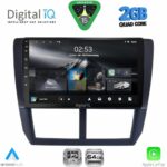 DIGITAL IQ RSD 1662_CPA (9inc) MULTIMEDIA TABLET for SUBARU FORESTER - IMPREZA - XV mod. 2008-2013