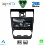 DIGITAL IQ RSD 1663B_CPA (9inc) MULTIMEDIA TABLET for SUBARU FORESTER - IMPREZA - XV mod. 2013-2019