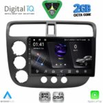 DIGITAL IQ RSF 4187_CPA (9inc) MULTIMEDIA TABLET for HONDA CIVIC 4D mod. 2001-2006
