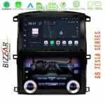 Bizzar Toyota Land Cruiser J100 Android 13 (8+128GB) Tesla Multimedia Station Double Screen 10"