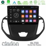 Clarion GL700 Lite Series 8Core Android11 6+128GB Ford Transit Courier 2015-2023 Navigation Multimedia Tablet 9" Με Carplay & Android Auto