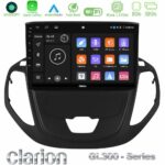 Clarion GL300 Series 4Core Android11 2+32GB Ford Transit Courier 2015-2023 Navigation Multimedia Tablet 9" Με Carplay & Android Auto