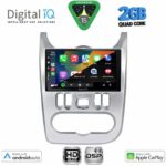 DIGITAL IQ BXC 3101SL_CPAA (9inc) MULTIMEDIA TABLET for DACIA DUSTER – LOGAN – SANDERO mod. 2006-2012 (SILVER) - Image 2