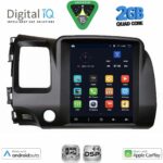 DIGITAL IQ BXC 3988_CPAA TESLA STYLE for HONDA CIVIC 4D mod. 2006-2012