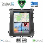 DIGITAL IQ BXF 5982_CPAA TESLA STYLE  for TOYOTA LANDCRUISER mod. 2003-2009 - Image 2
