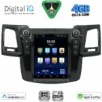 DIGITAL IQ BXF 6965_CPAA TESLA STYLE for TOYOTA HILUX mod. 2005-2015