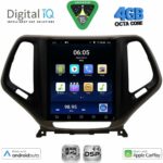 DIGITAL IQ BXF 6984_CPAA TESLA STYLE for JEEP CHEROKEE mod. 2014-2024
