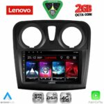 LENOVO LVF 5108_CPA (9inc) MULTIMEDIA TABLET for DACIA LOGAN – SANDERO mod. 2012-2019