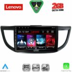 LENOVO LVF 5198_CPA (10inc) MULTIMEDIA TABLET for HONDA CRV mod. 2013-2017