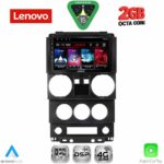 LENOVO LVF 5293_CPA (9inc) MULTIMEDIA TABLET for JEEP WRANGLER  mod. 2006-2011