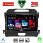 LENOVO LVF 5325_CPA (9inc) MULTIMEDIA TABLET for KIA SPORTAGE mod. 2010-2015