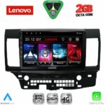 LENOVO LVF 5434_CPA (10inc) MULTIMEDIA TABLET for MITSUBISHI LANCER mod. 2008-2017