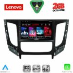 LENOVO LVF 5437_CPA CLIMA (9inc) MULTIMEDIA TABLET for MITSUBISHI L200 mod. 2015-2019 with CLIMA
