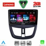 LENOVO LVF 5507_CPA (9inc) MULTIMEDIA TABLET for PEUGEOT 207 mod. 2007