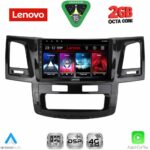 LENOVO LVF 5720_CPA (9inc) MULTIMEDIA TABLET for TOYOTA HILUX mod. 2005-2016